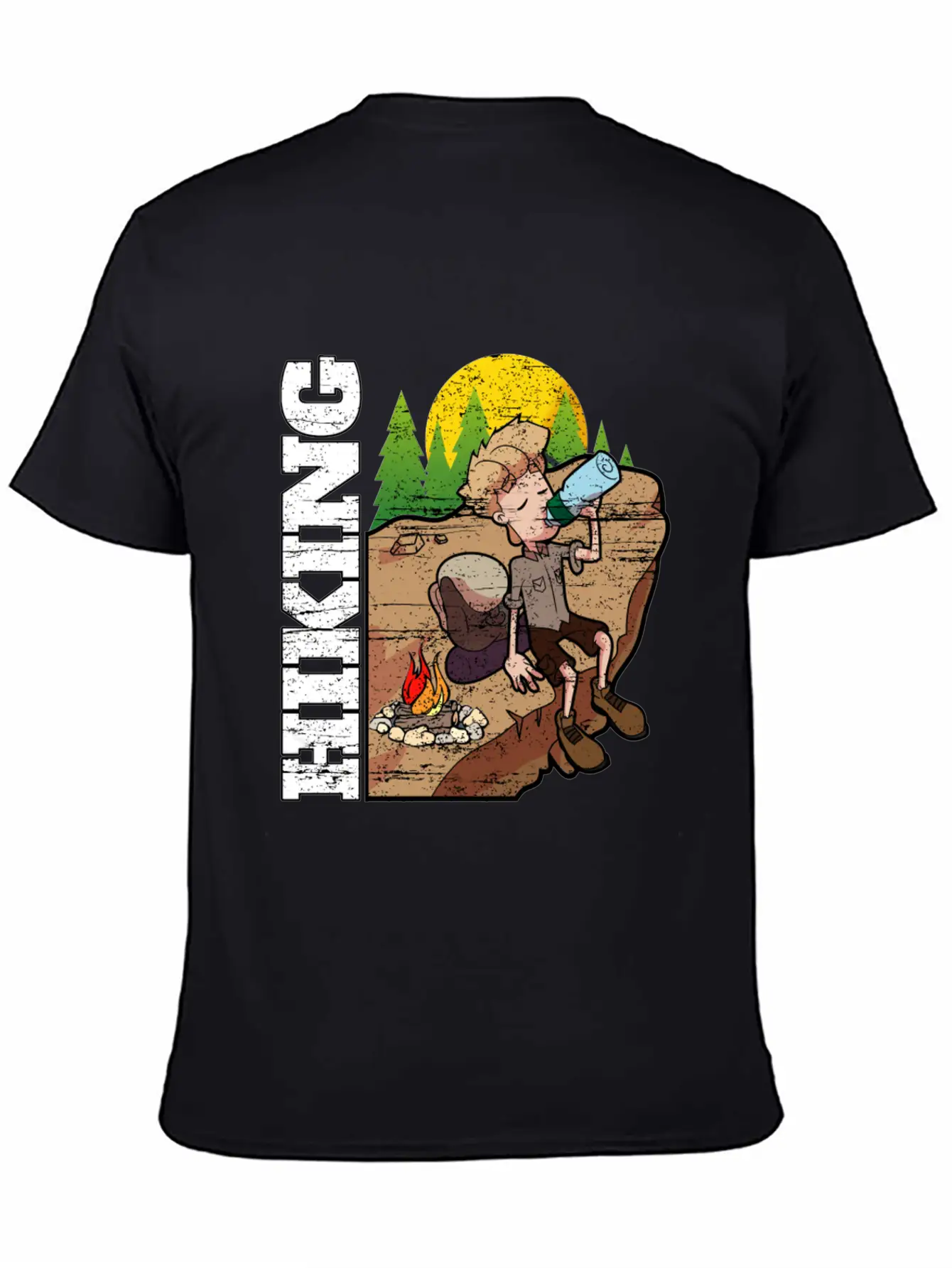 Hiking Timeless Short Sleeve Tee – Comfy And Minimalist Design