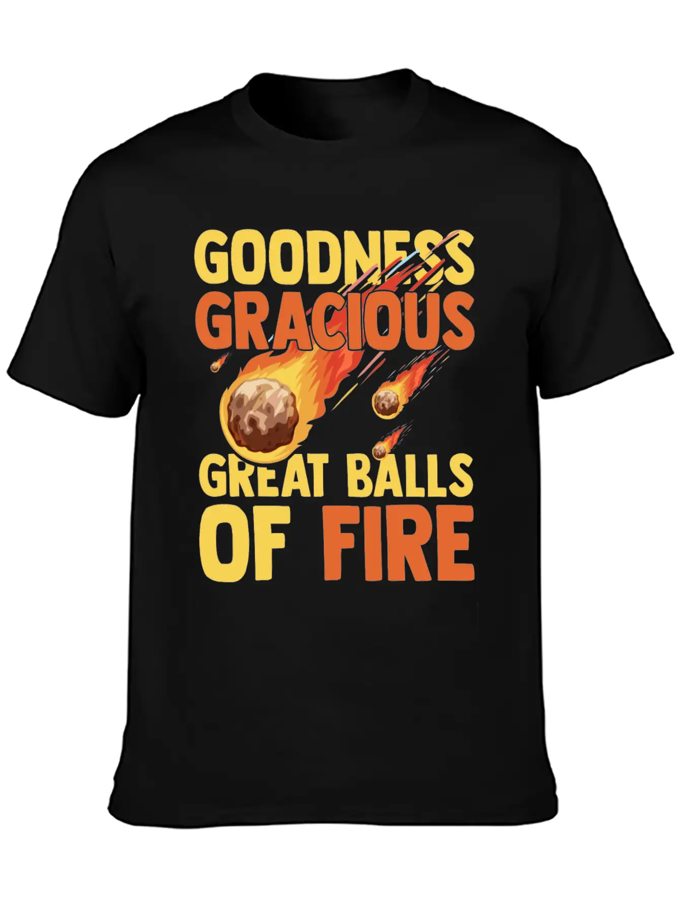 Hilarious Meteors Illustration Stargazers Essential Cotton Tee For Daily Outfits – Unisex Style