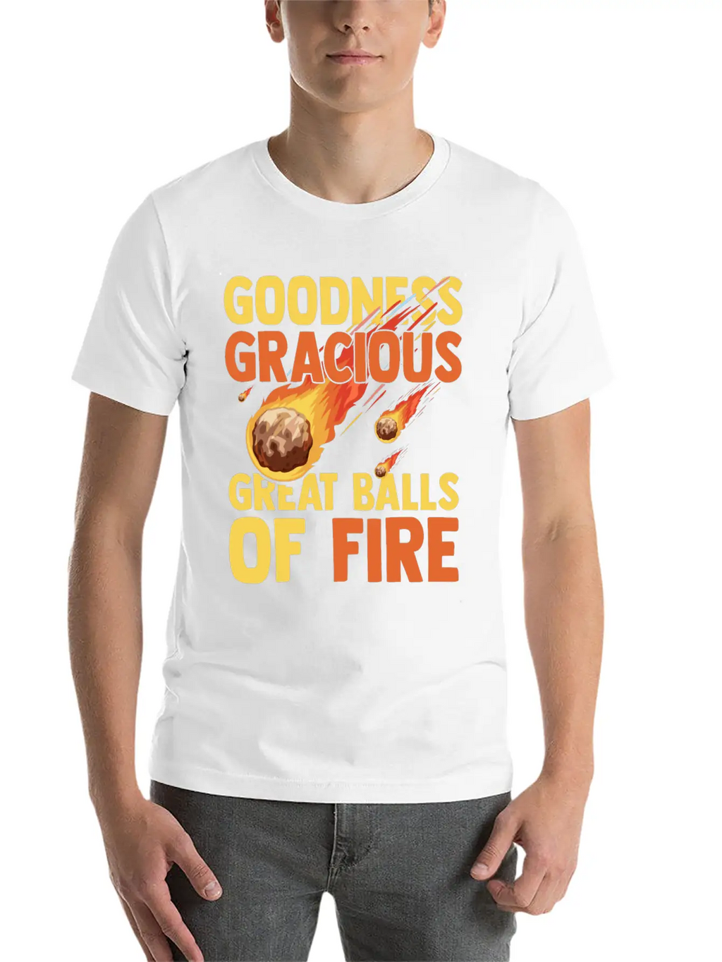 Hilarious Meteors Illustration Stargazers Essential Cotton Tee For Daily Outfits – Unisex Style