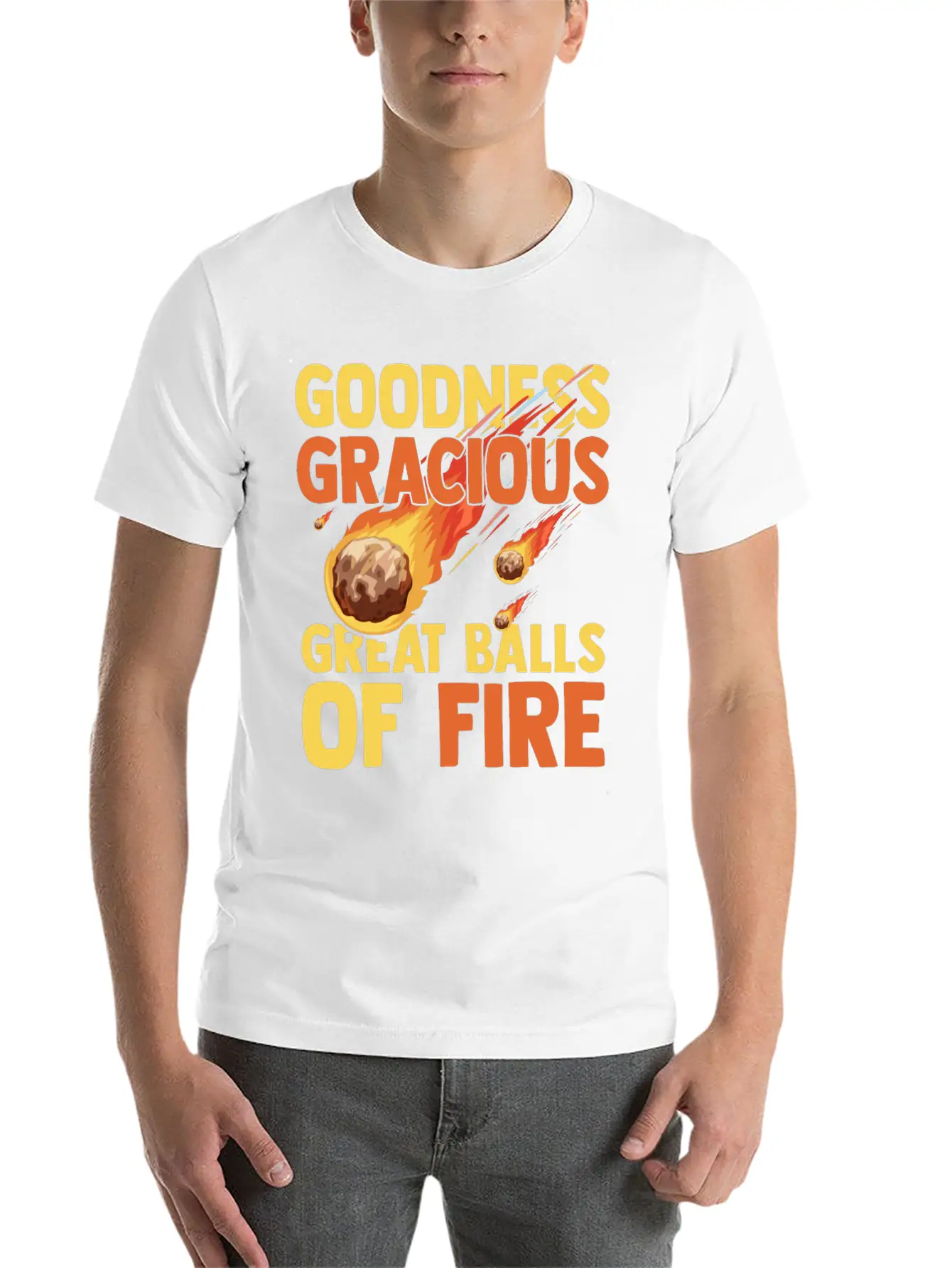 Hilarious Meteors Illustration Stargazers Essential Cotton Tee For Daily Outfits – Unisex Style