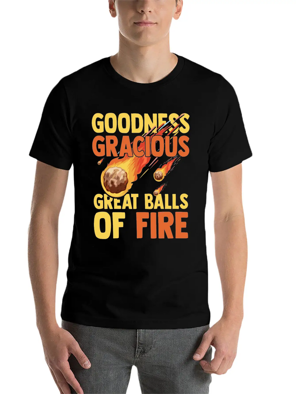 Hilarious Meteors Illustration Stargazers Essential Cotton Tee For Daily Outfits – Unisex Style