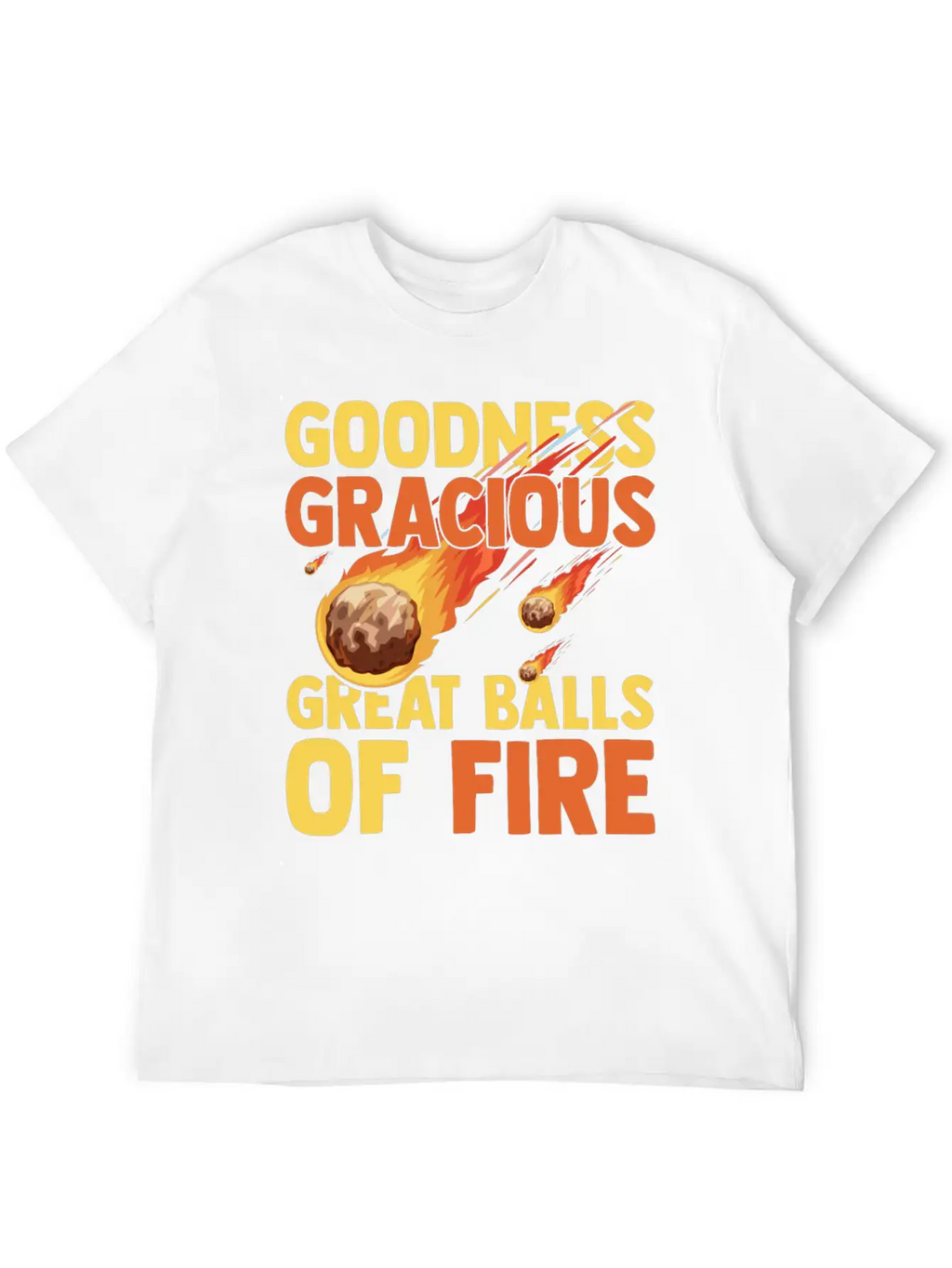 Hilarious Meteors Illustration Stargazers Essential Cotton Tee For Daily Outfits – Unisex Style