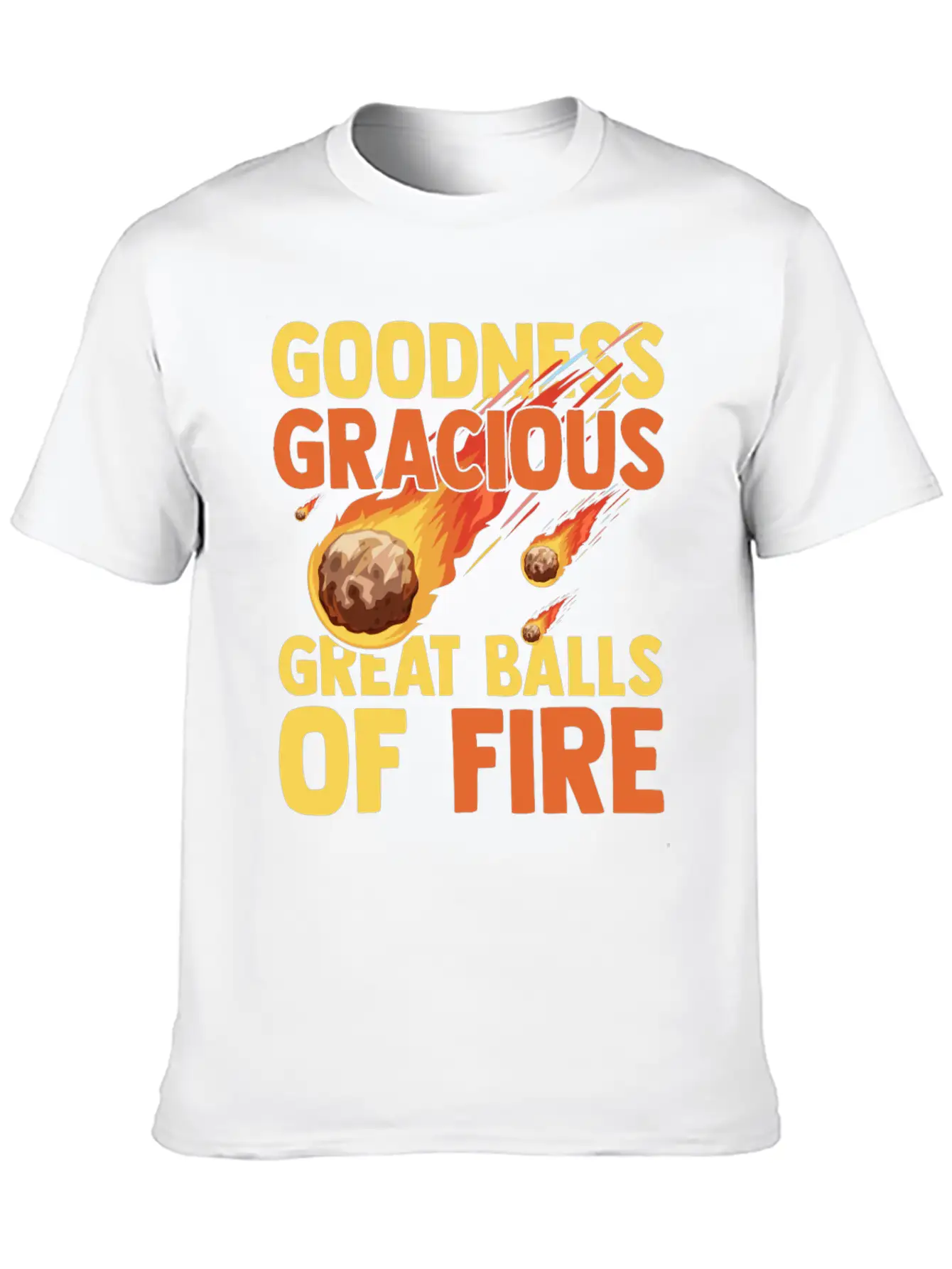 Hilarious Meteors Illustration Stargazers Essential Cotton Tee For Daily Outfits – Unisex Style