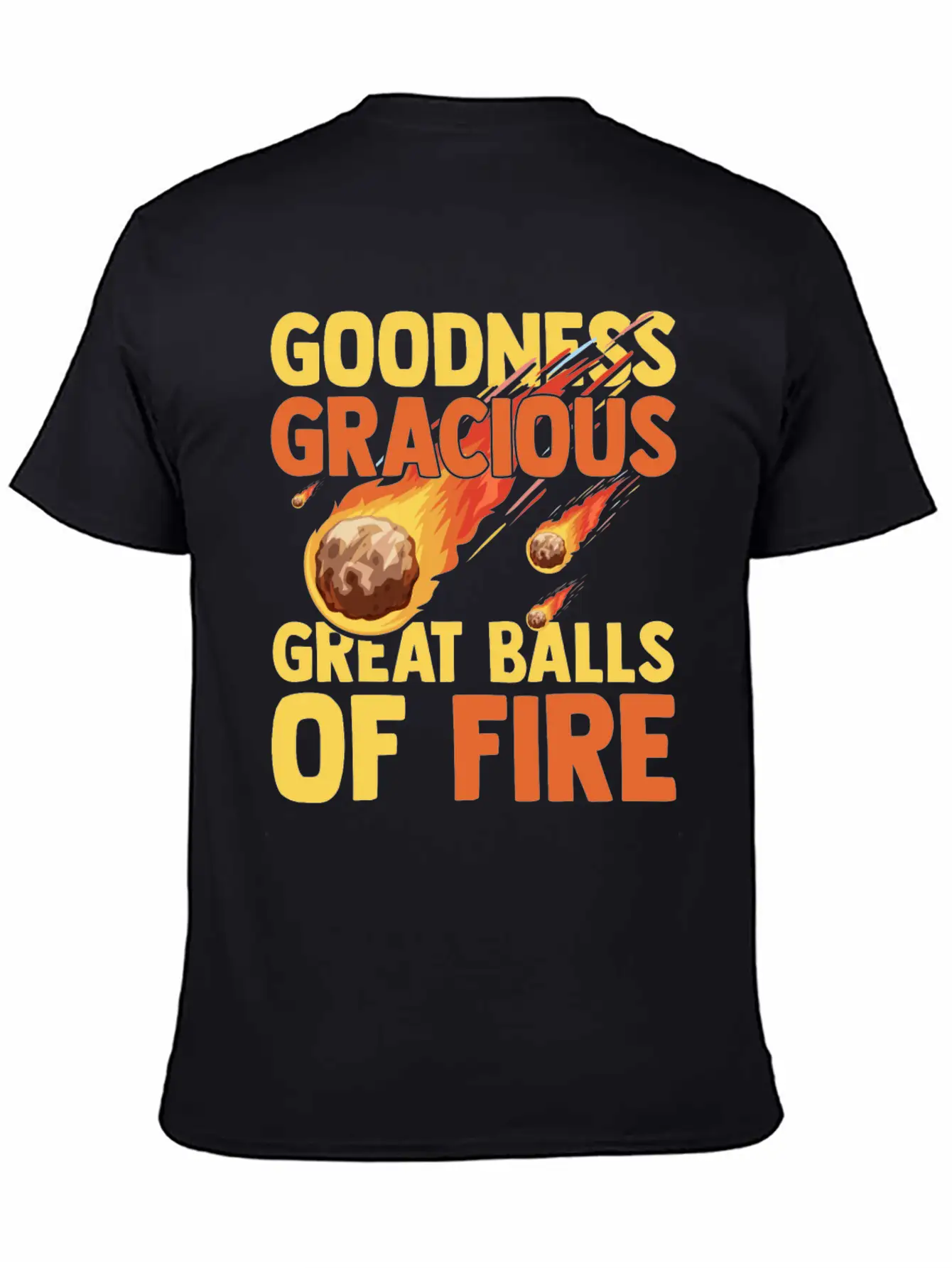 Hilarious Meteors Illustration Stargazers Essential Cotton Tee For Daily Outfits – Unisex Style