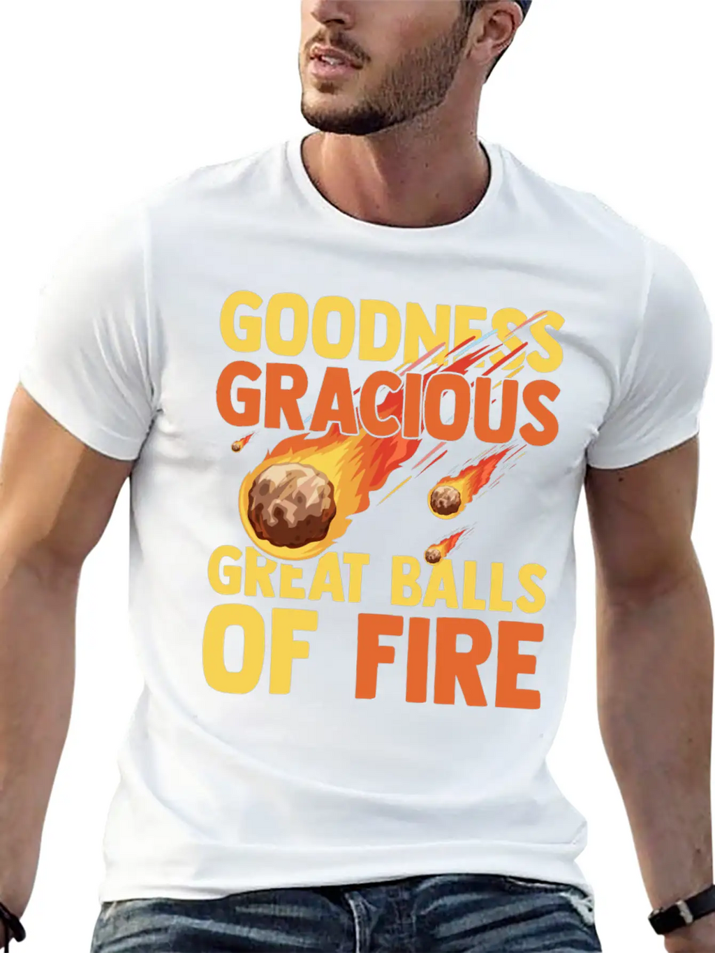 Hilarious Meteors Illustration Stargazers Essential Cotton Tee For Daily Outfits – Unisex Style