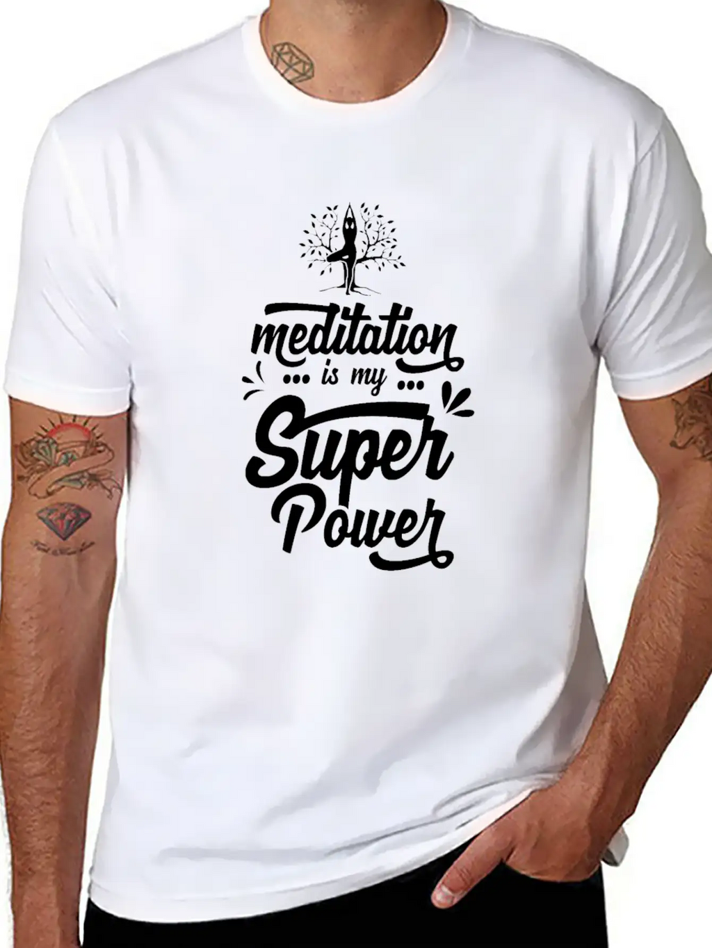 Hindu Buddhism Meditate Meditation Yoga Breathable Graphic T-Shirt – Perfect For Casual Days