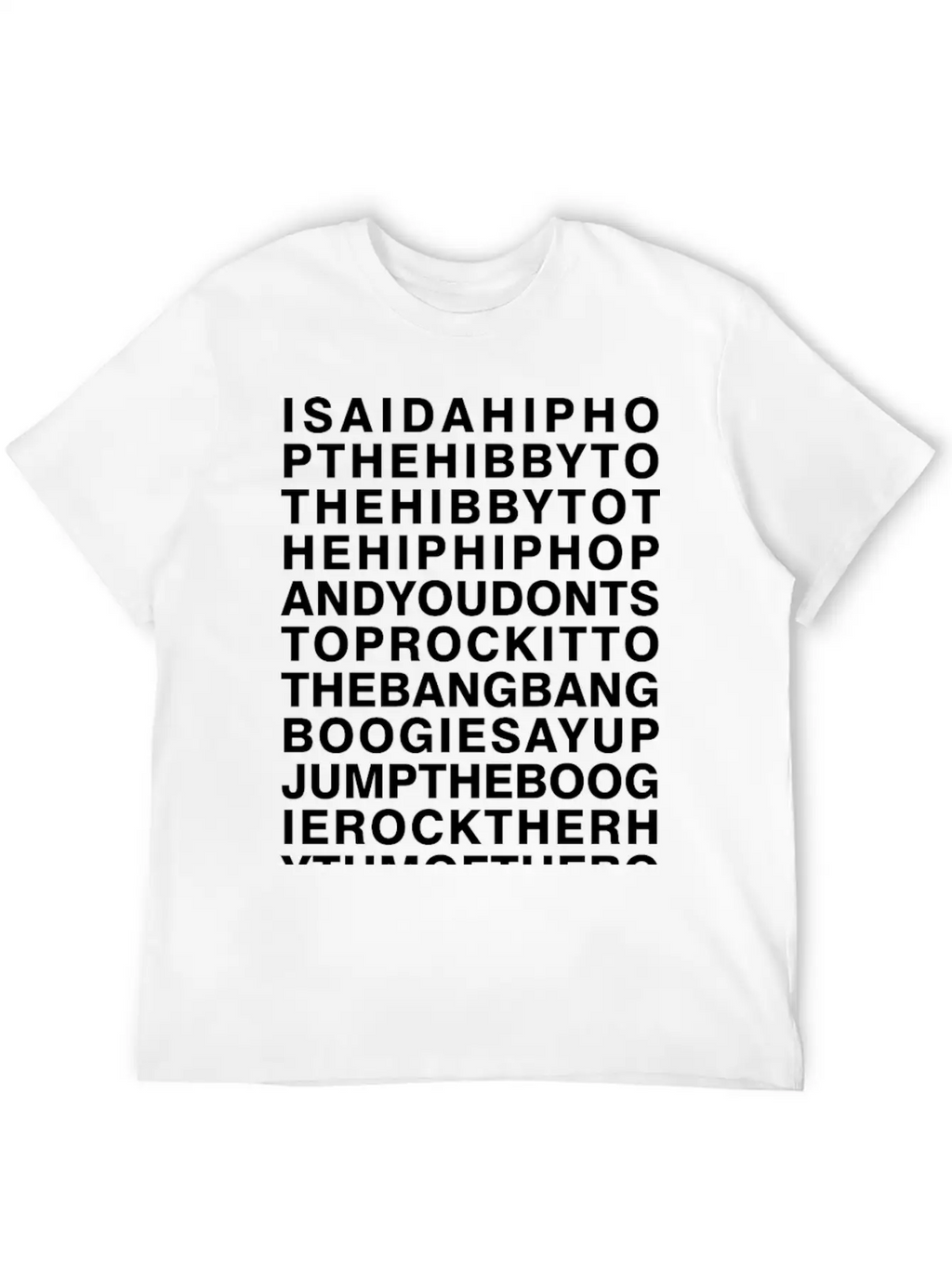 Hip Hop Band Gift Music Raving Concert Party Essential Unisex Summer Tee – Soft Cotton Casual Fit