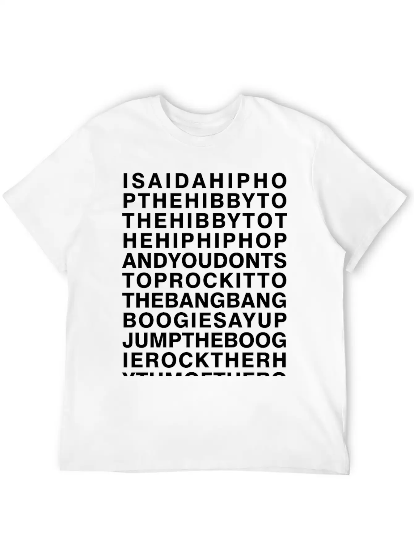 Hip Hop Band Gift Music Raving Concert Party Essential Unisex Summer Tee – Soft Cotton Casual Fit
