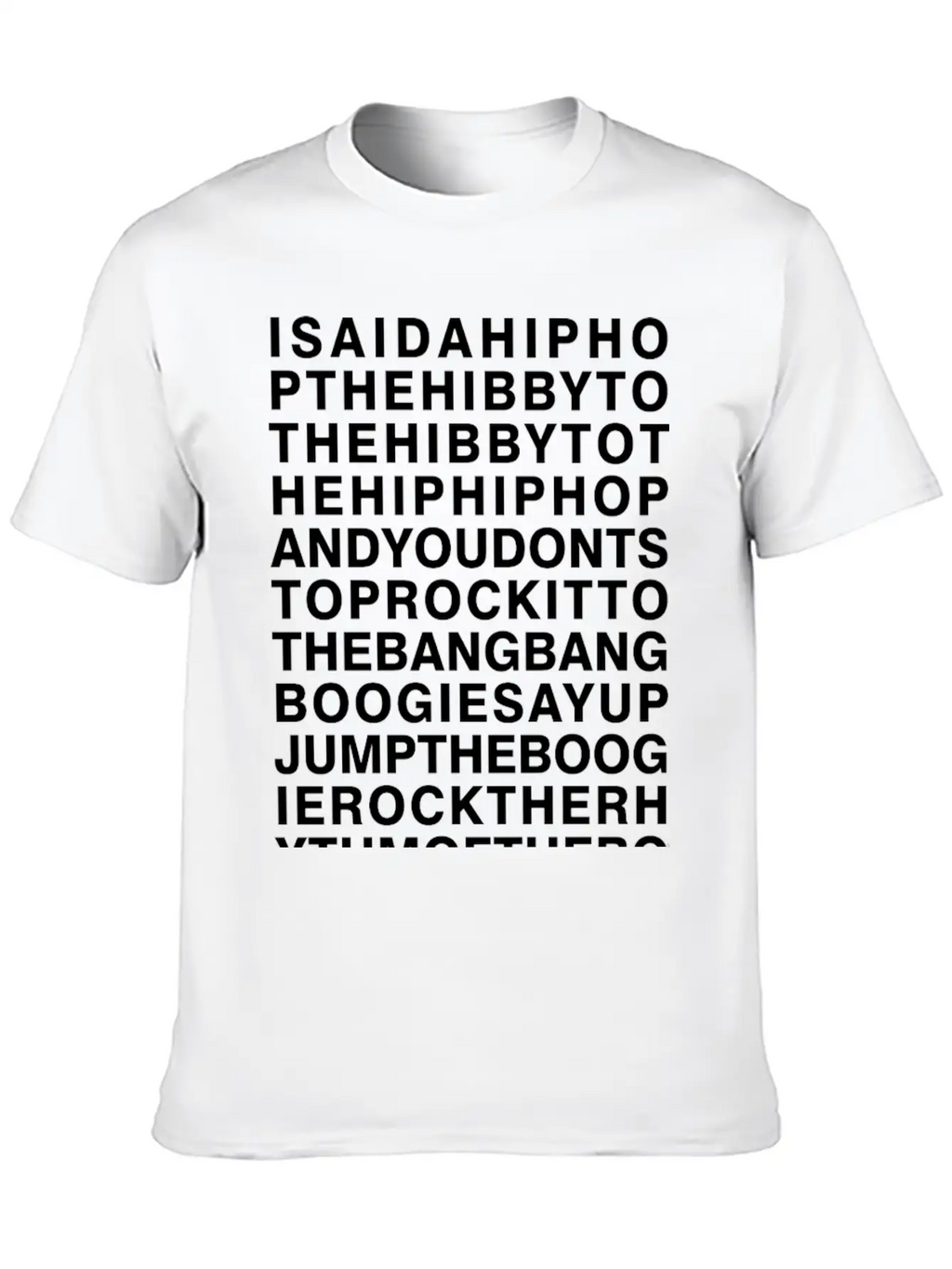 Hip Hop Band Gift Music Raving Concert Party Essential Unisex Summer Tee – Soft Cotton Casual Fit