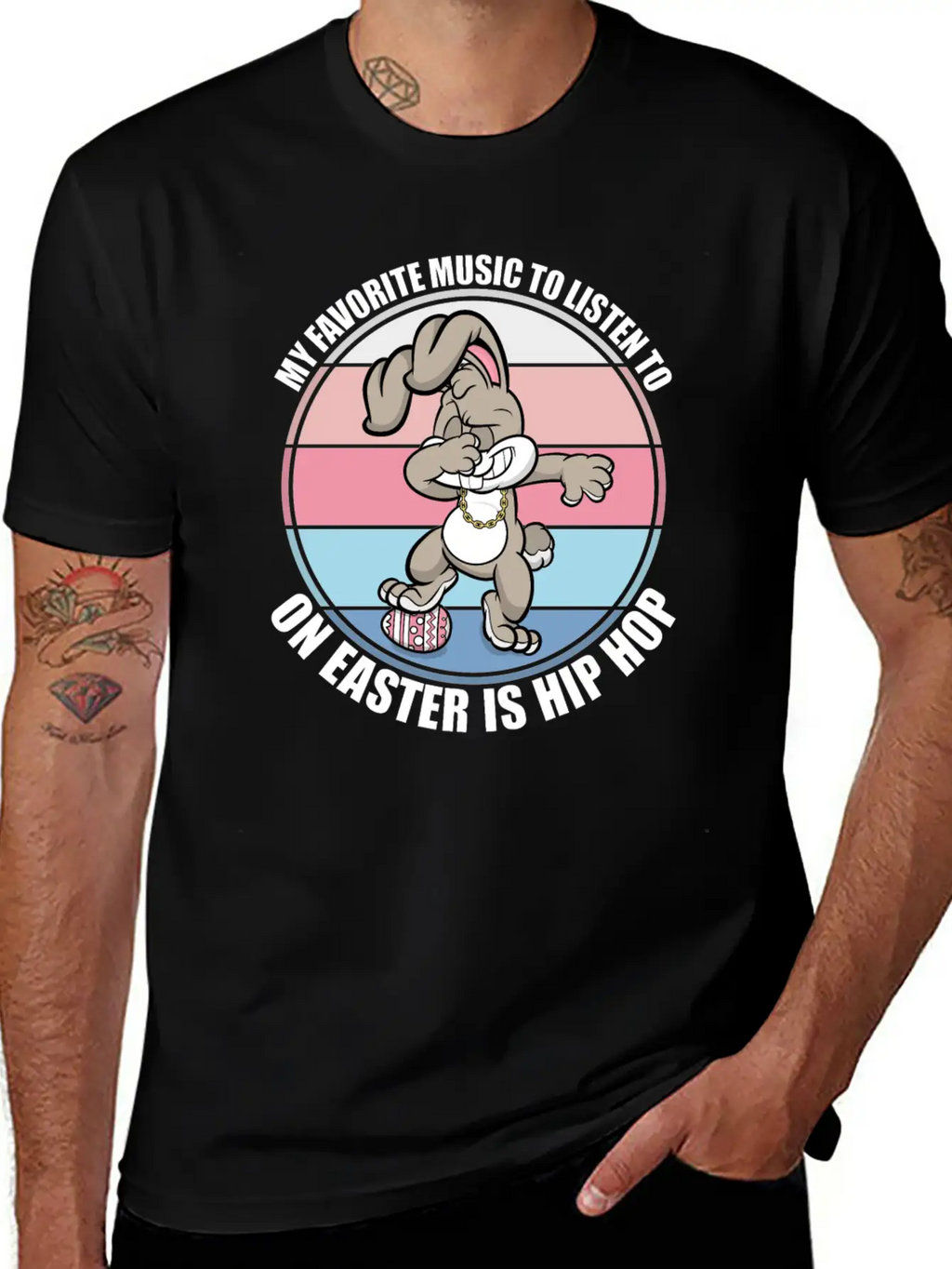 Hip Hop Bunny Classic Cotton Tee – Unisex Comfort For Any Season