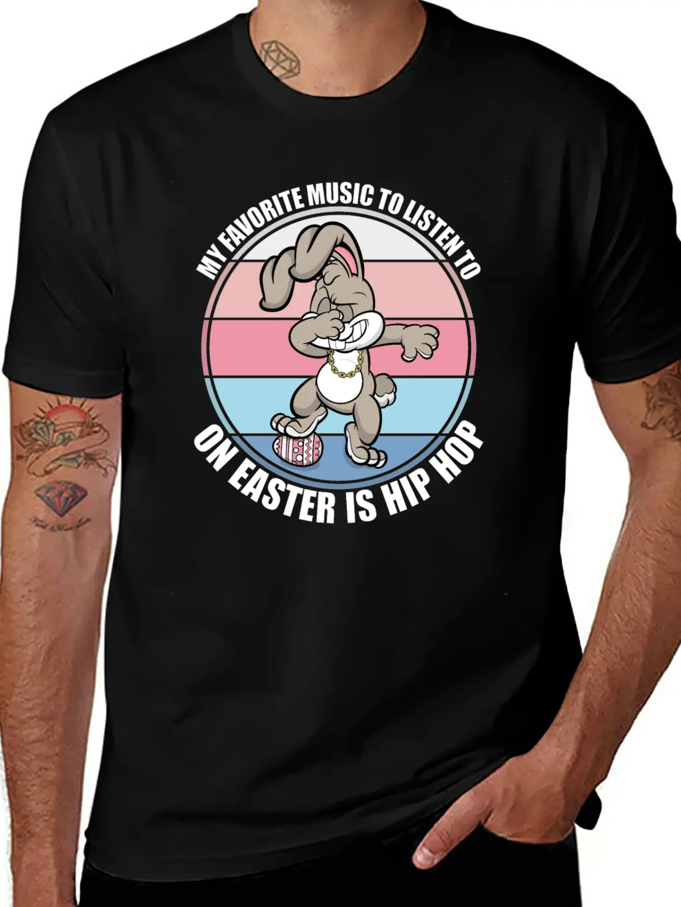 Hip Hop Bunny Classic Cotton Tee – Unisex Comfort For Any Season