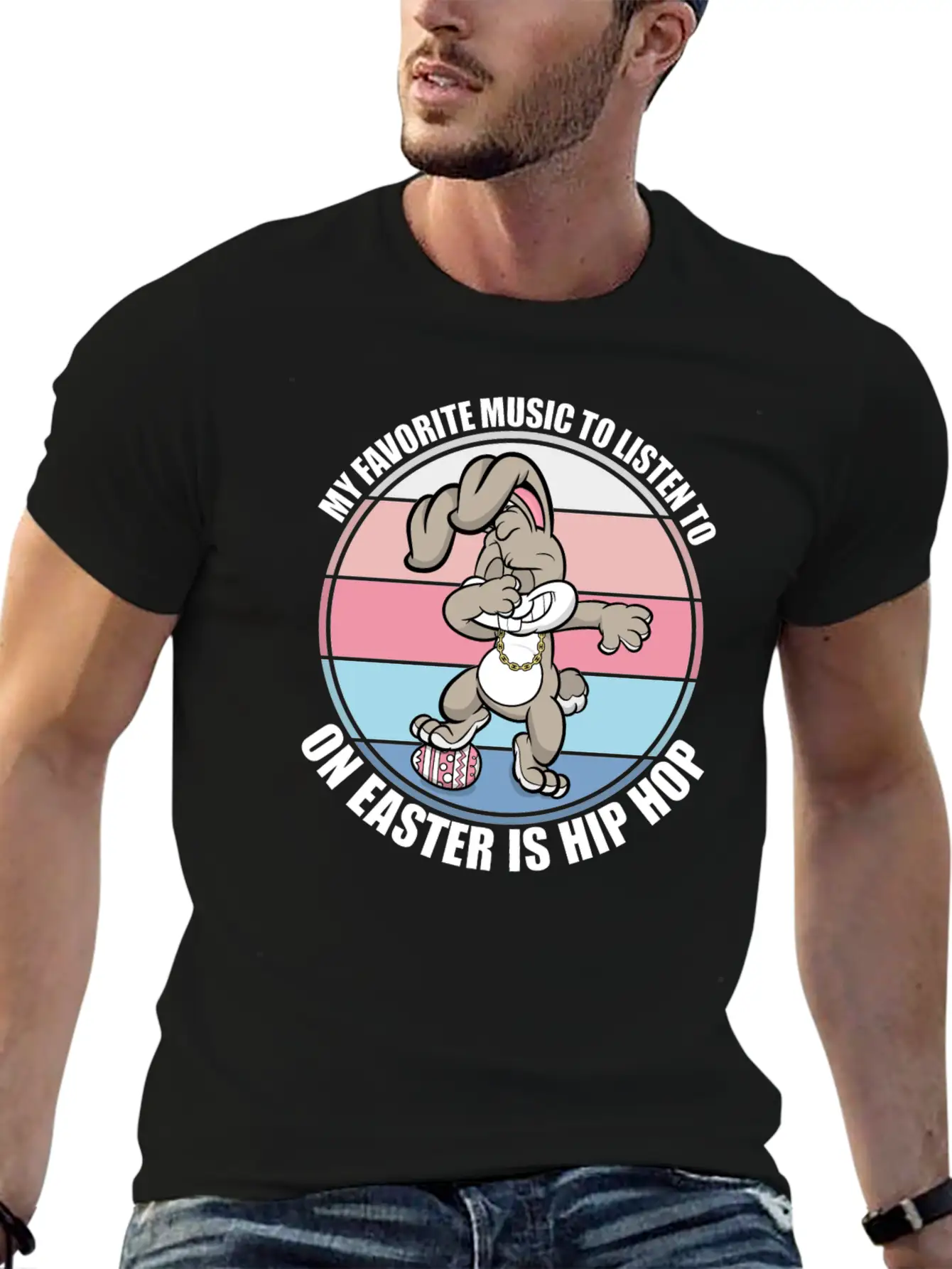 Hip Hop Bunny Classic Cotton Tee – Unisex Comfort For Any Season