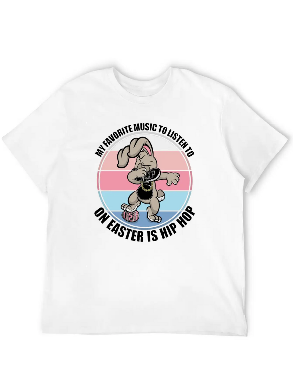 Hip Hop Bunny Classic Cotton Tee – Unisex Comfort For Any Season