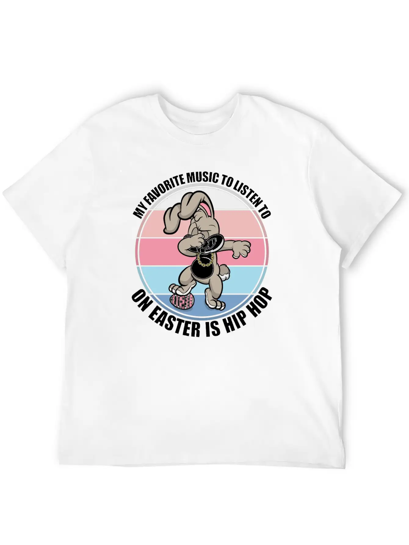 Hip Hop Bunny Classic Cotton Tee – Unisex Comfort For Any Season