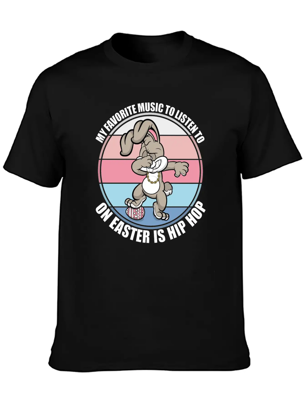 Hip Hop Bunny Classic Cotton Tee – Unisex Comfort For Any Season