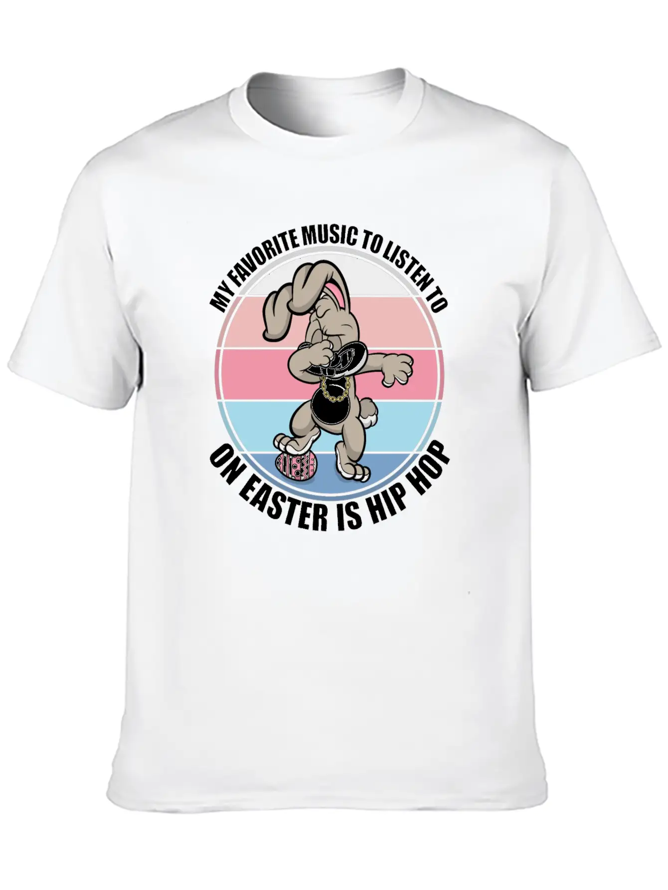 Hip Hop Bunny Classic Cotton Tee – Unisex Comfort For Any Season