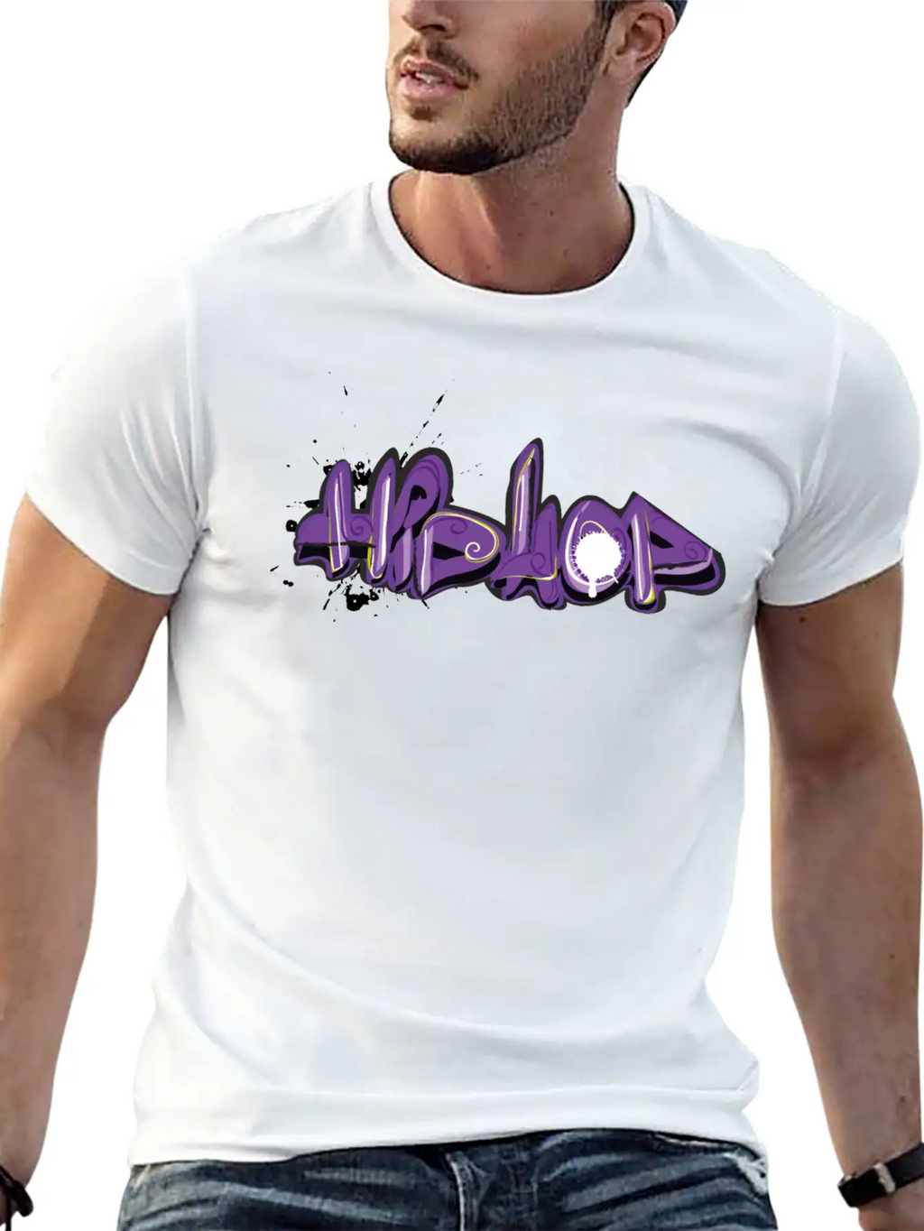 Hip Hop Classic Cotton Tee – Unisex Comfort For Any Season
