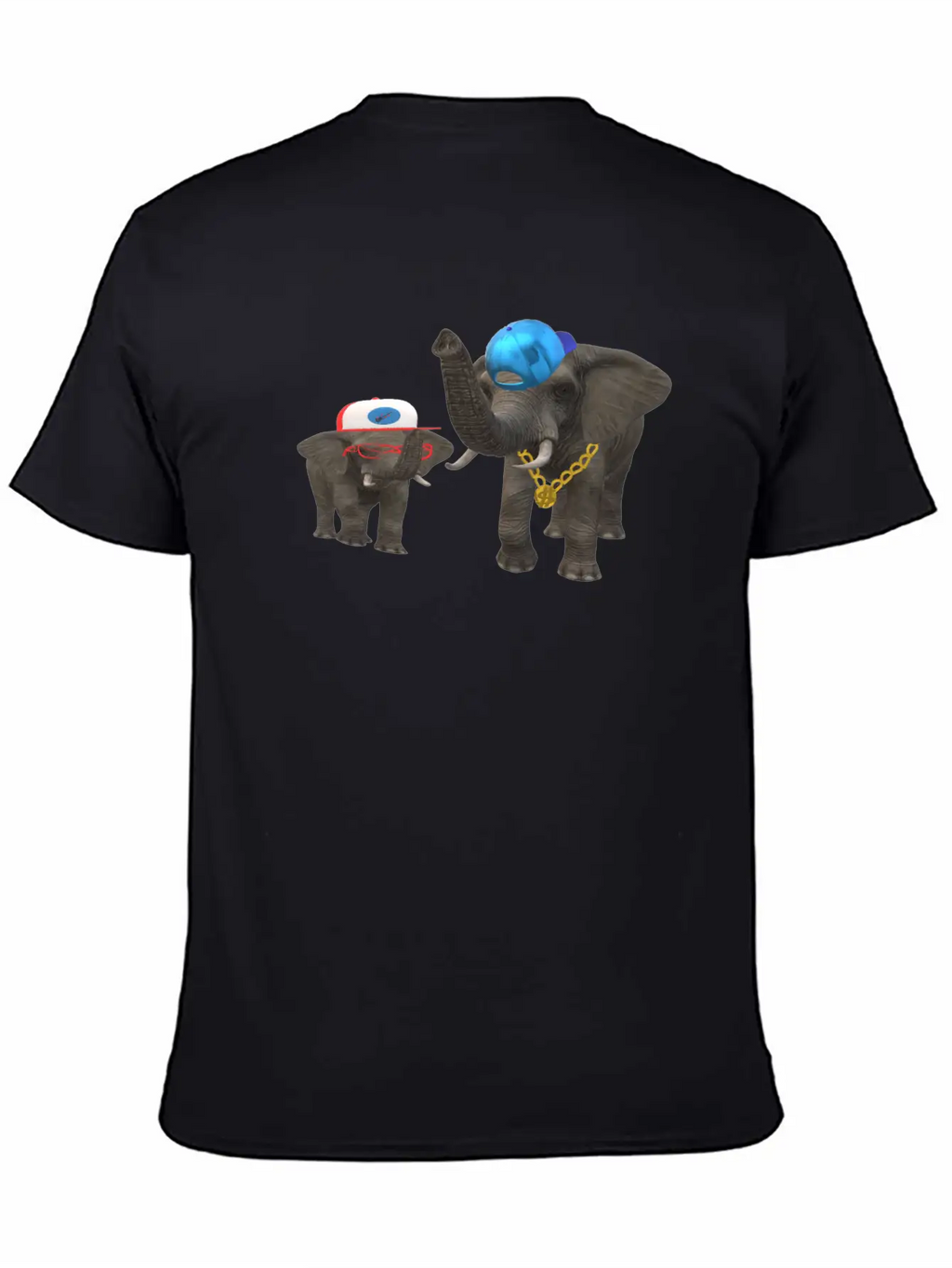 Hip Hop Ele Classic Cotton Tee – Unisex Comfort For Any Season