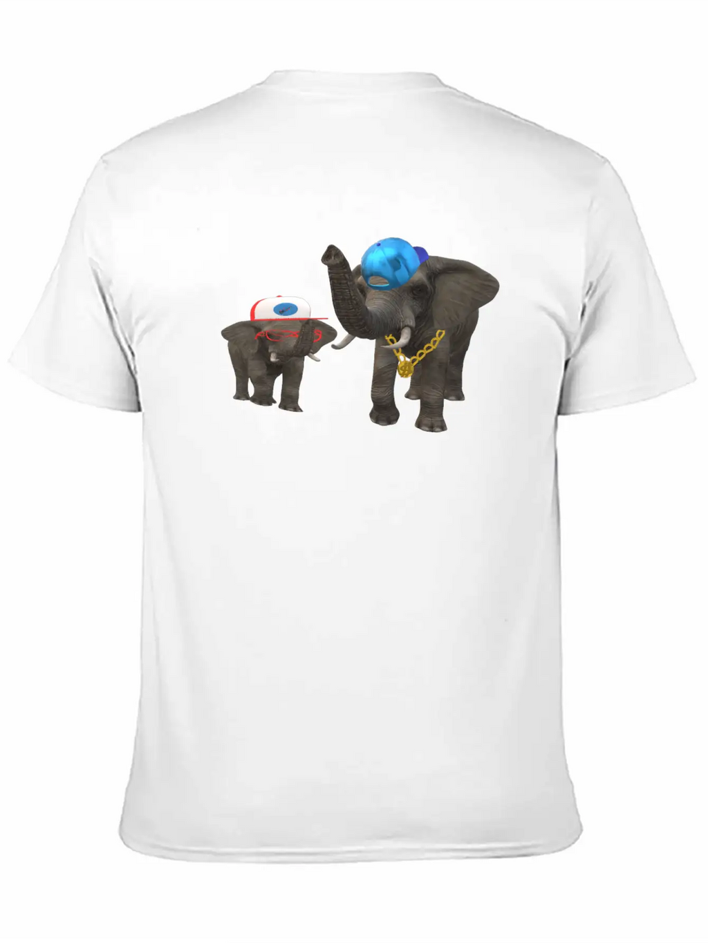 Hip Hop Ele Classic Cotton Tee – Unisex Comfort For Any Season