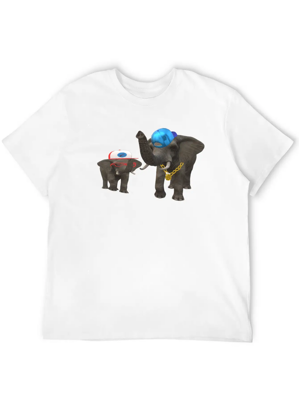Hip Hop Ele Classic Cotton Tee – Unisex Comfort For Any Season