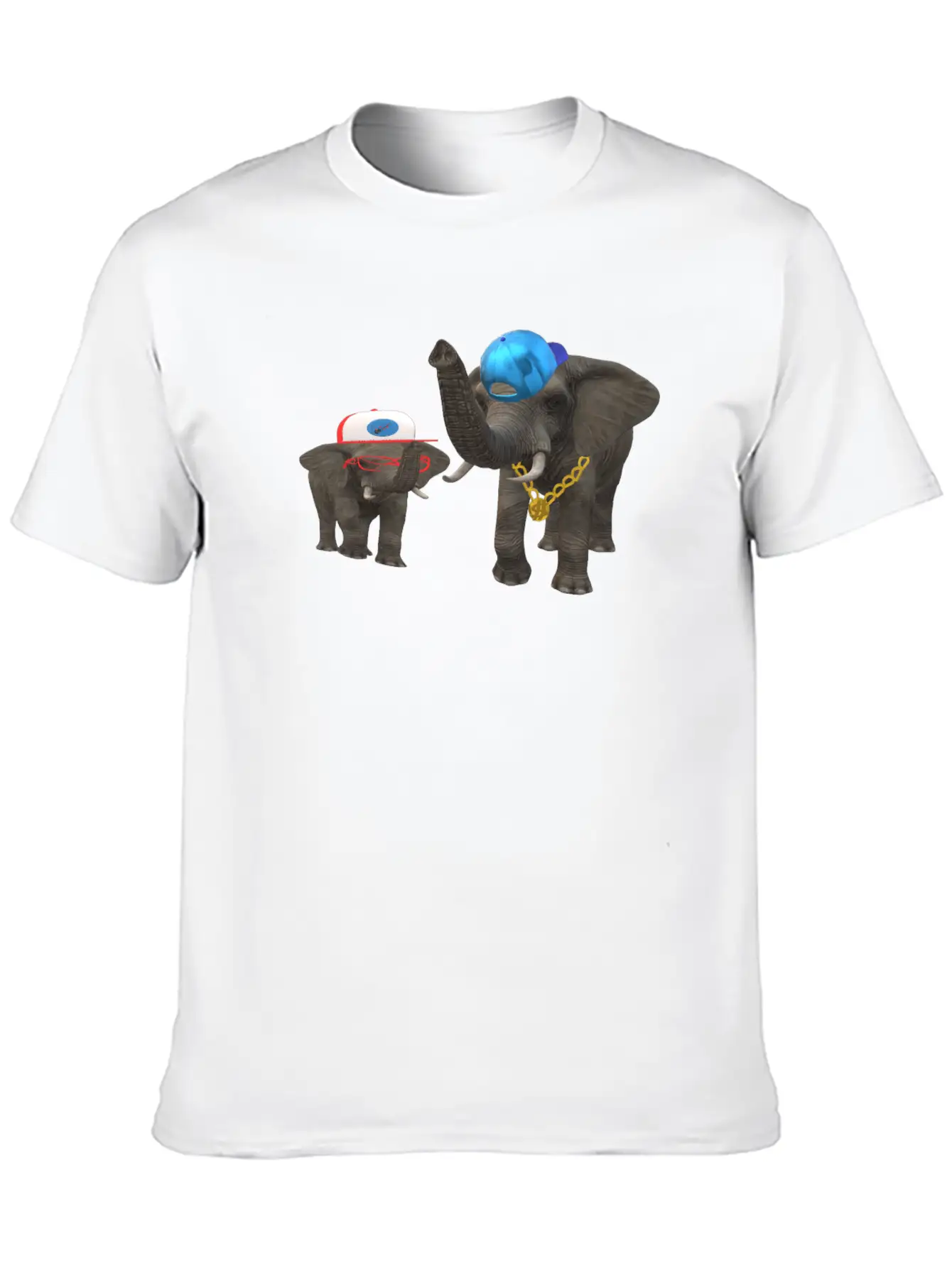 Hip Hop Ele Classic Cotton Tee – Unisex Comfort For Any Season