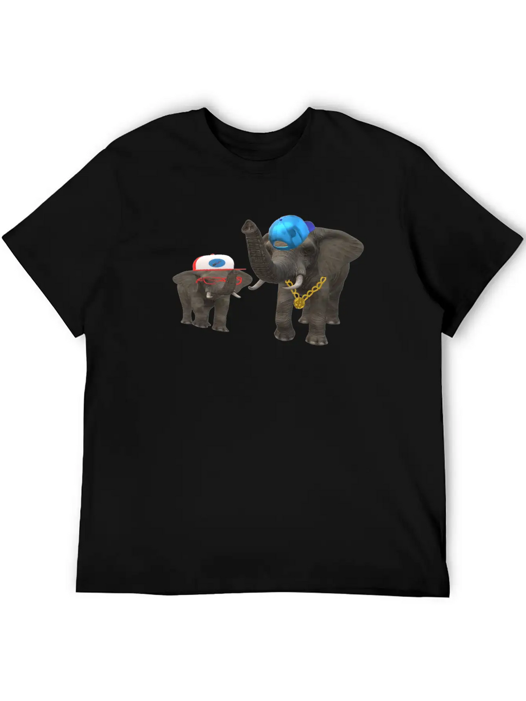 Hip Hop Ele Classic Cotton Tee – Unisex Comfort For Any Season