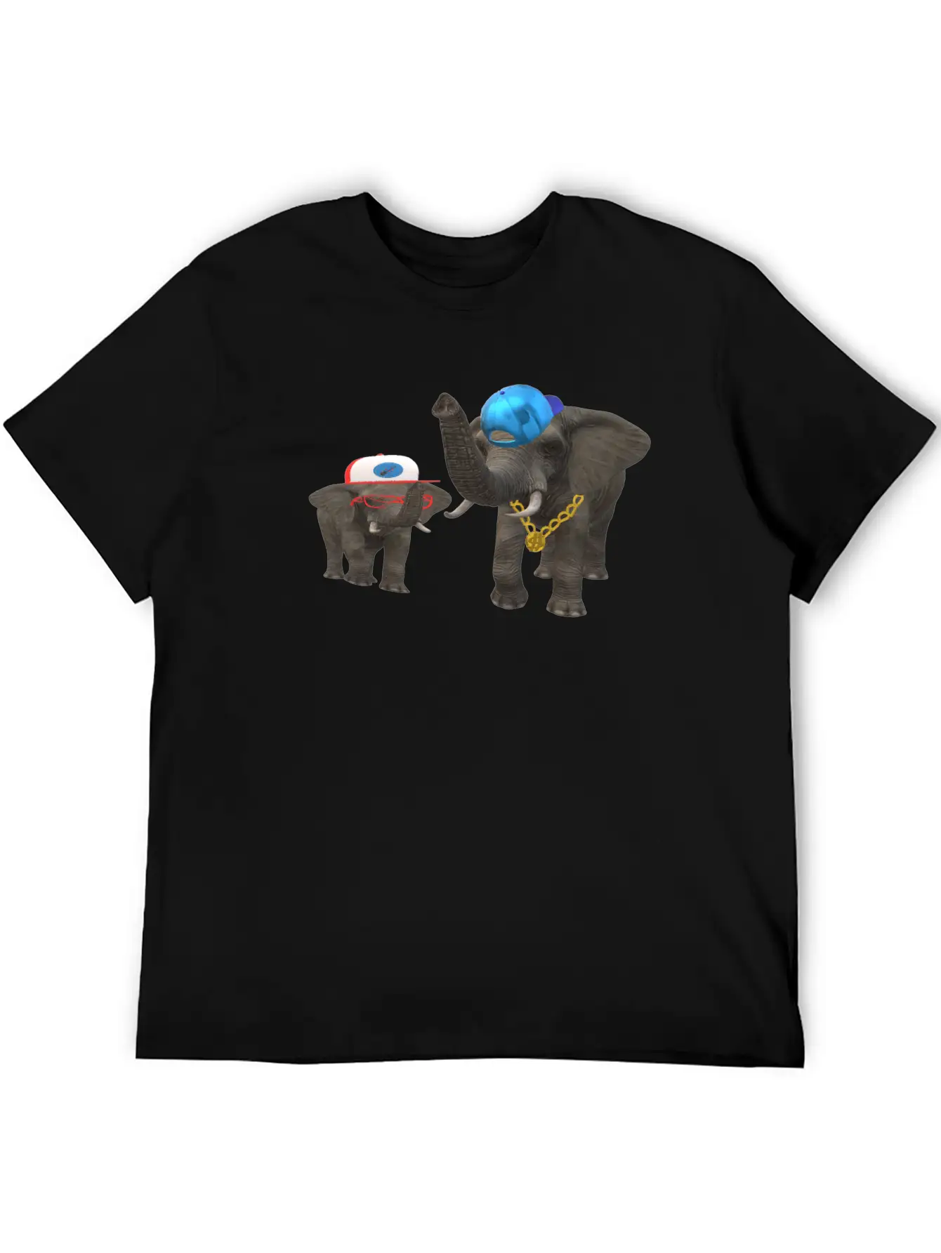 Hip Hop Ele Classic Cotton Tee – Unisex Comfort For Any Season