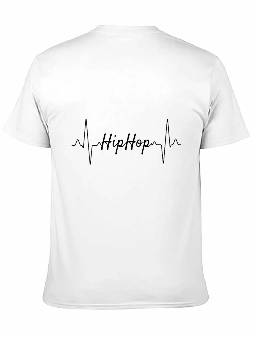 Hip Hop Heartbeat Relaxed Everyday Tee – Lightweight And Durable Cotton