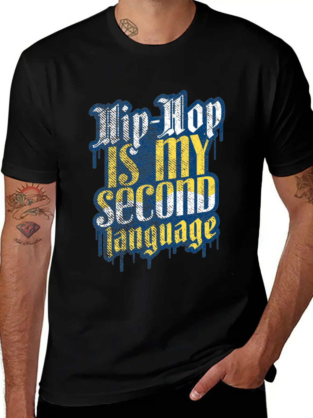 Hip Hop Music Basic Graphic T-Shirt – Daily Comfort In Soft Cotton