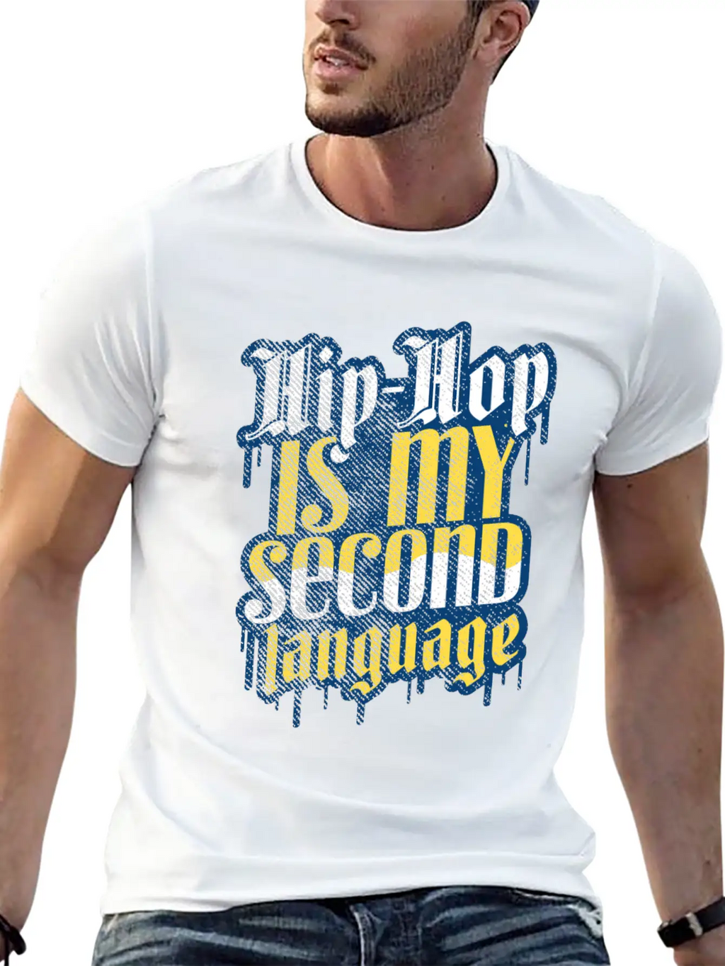 Hip Hop Music Basic Graphic T-Shirt – Daily Comfort In Soft Cotton
