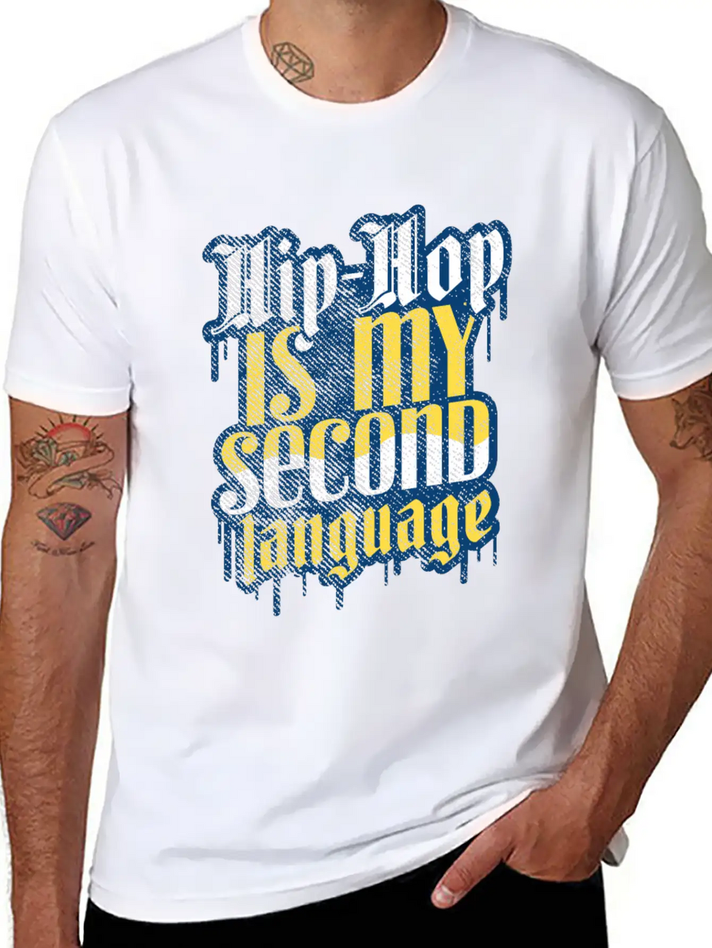 Hip Hop Music Basic Graphic T-Shirt – Daily Comfort In Soft Cotton