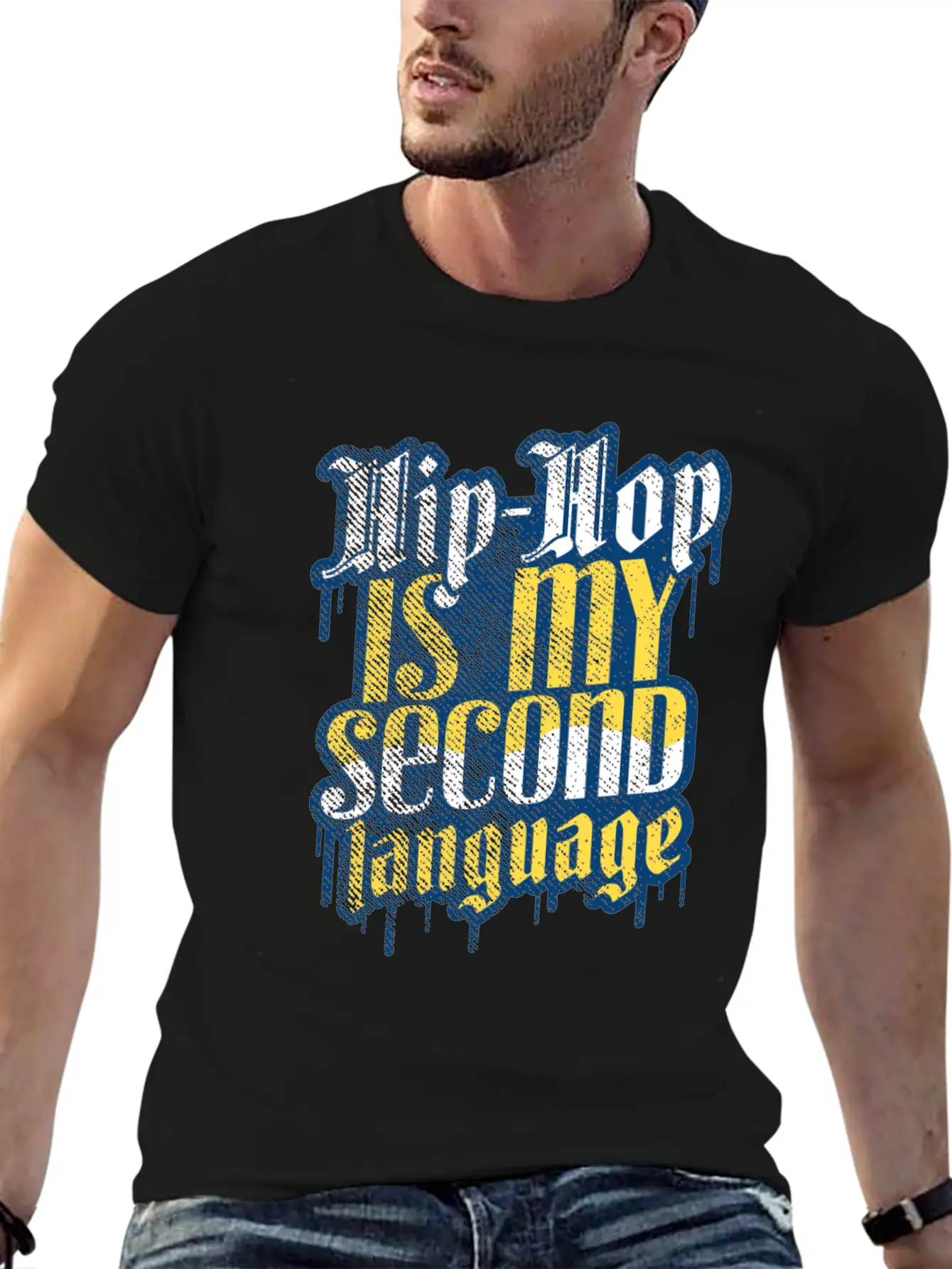 Hip Hop Music Basic Graphic T-Shirt – Daily Comfort In Soft Cotton