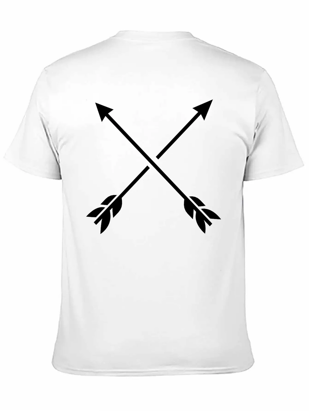 Hipster Arrows - Cross Relaxed Everyday Tee – Lightweight And Durable Cotton