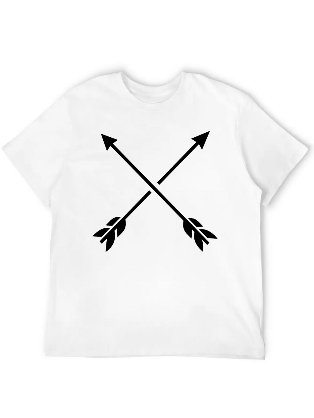 Hipster Arrows - Cross Relaxed Everyday Tee – Lightweight And Durable Cotton