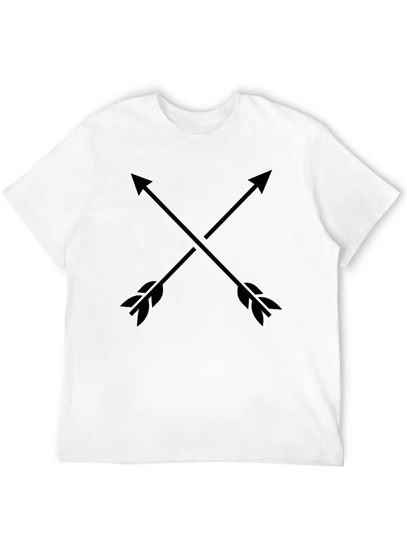 Hipster Arrows - Cross Relaxed Everyday Tee – Lightweight And Durable Cotton