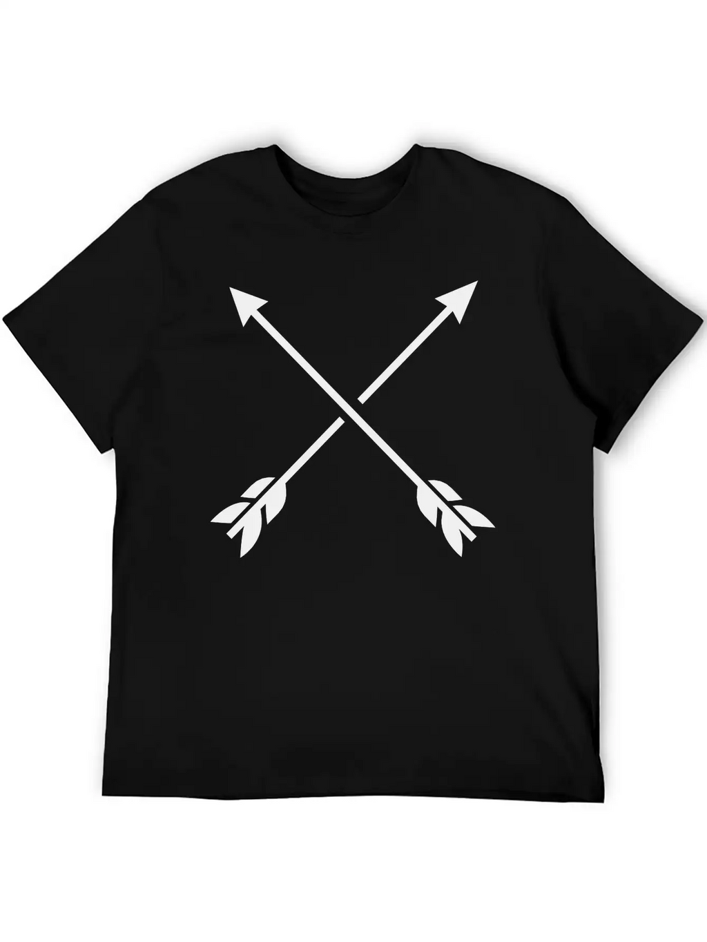 Hipster Arrows - Cross Relaxed Everyday Tee – Lightweight And Durable Cotton