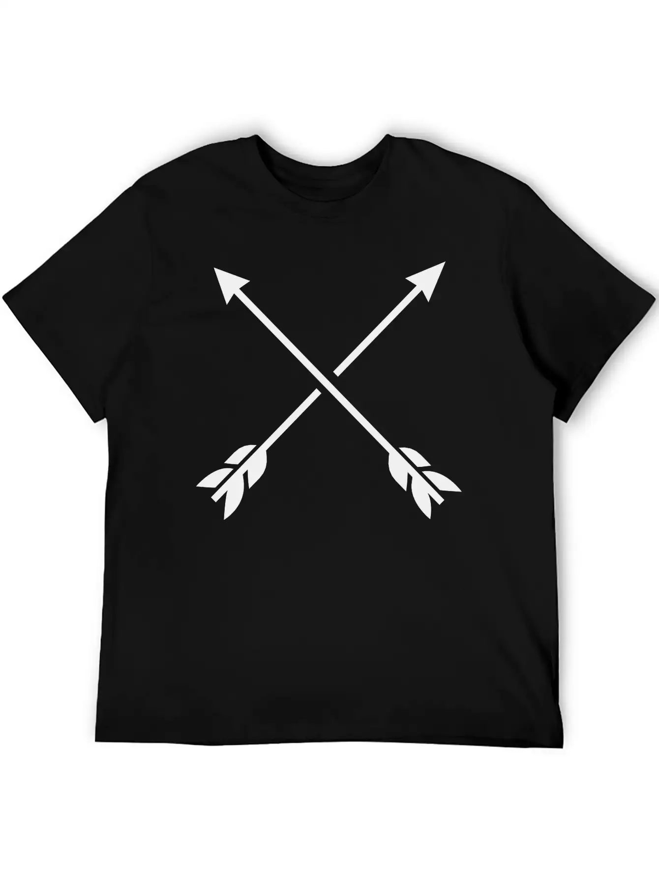 Hipster Arrows - Cross Relaxed Everyday Tee – Lightweight And Durable Cotton