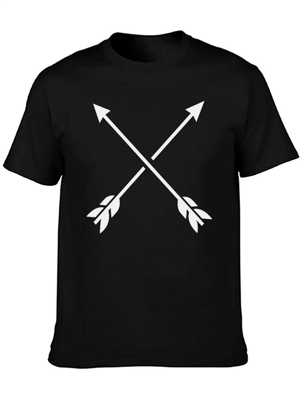Hipster Arrows - Cross Relaxed Everyday Tee – Lightweight And Durable Cotton