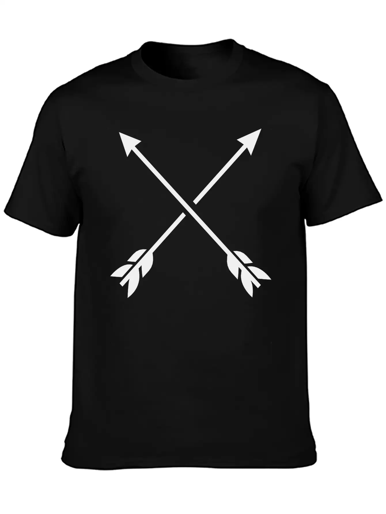 Hipster Arrows - Cross Relaxed Everyday Tee – Lightweight And Durable Cotton