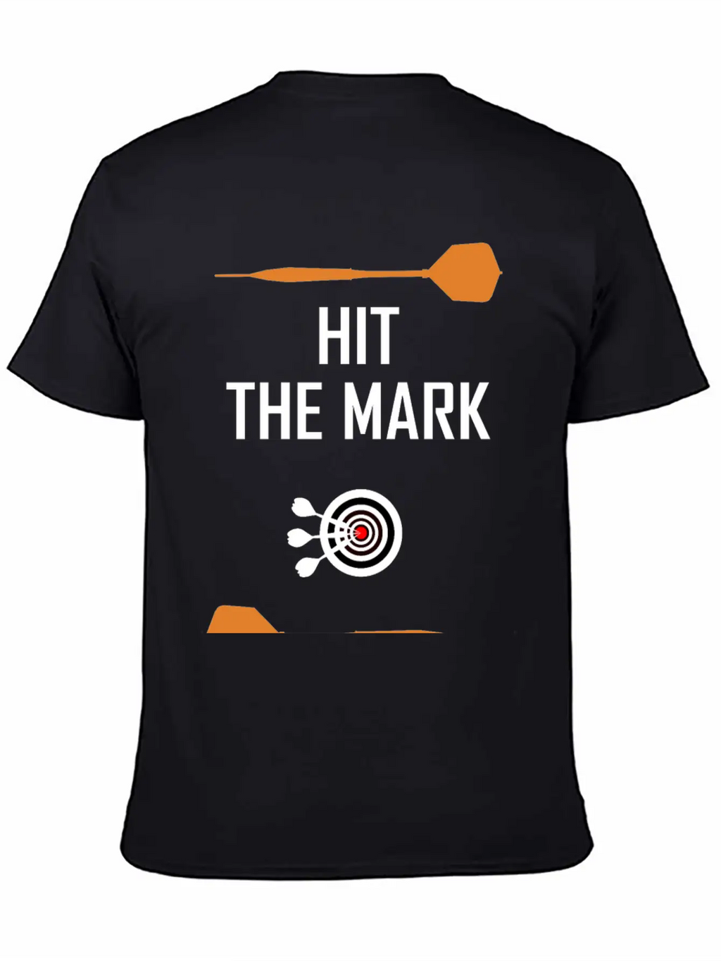 Hit The Mark ! Modern Fit Casual T-Shirt – Clean And Versatile Design