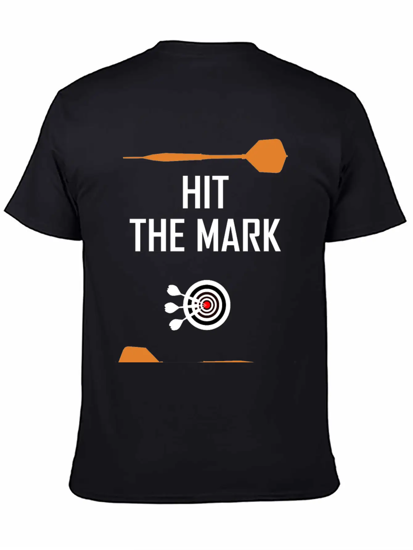 Hit The Mark ! Modern Fit Casual T-Shirt – Clean And Versatile Design