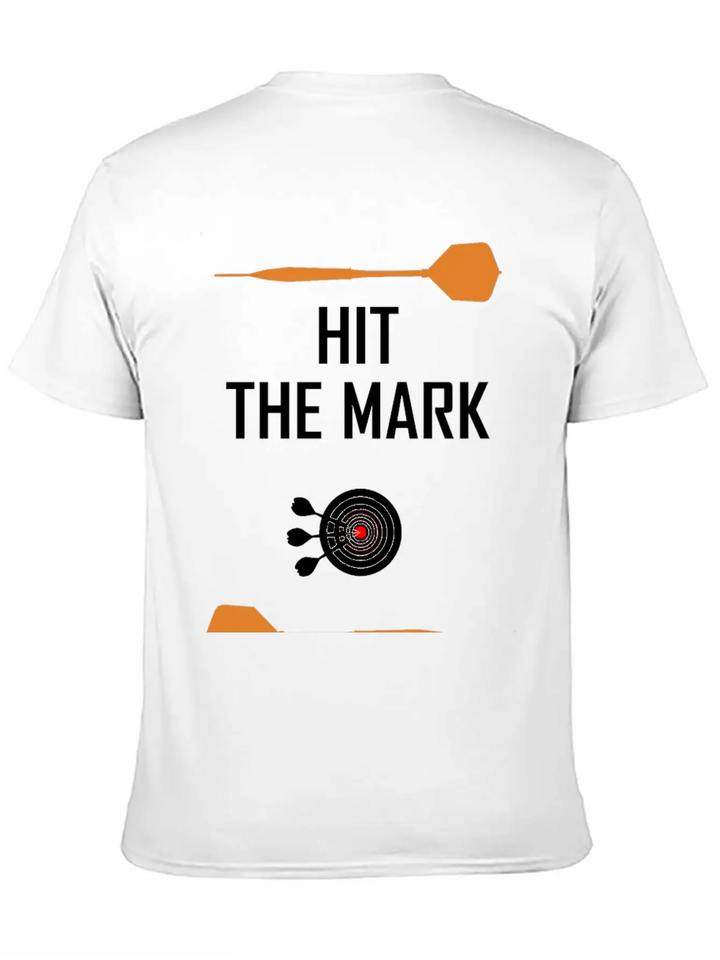 Hit The Mark ! Modern Fit Casual T-Shirt – Clean And Versatile Design