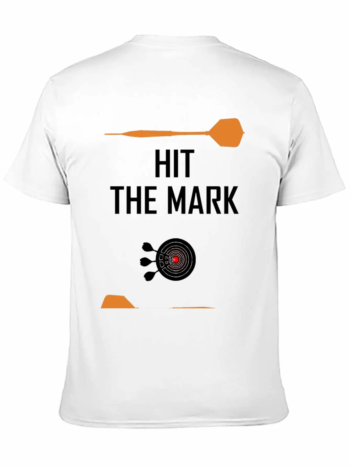 Hit The Mark ! Modern Fit Casual T-Shirt – Clean And Versatile Design