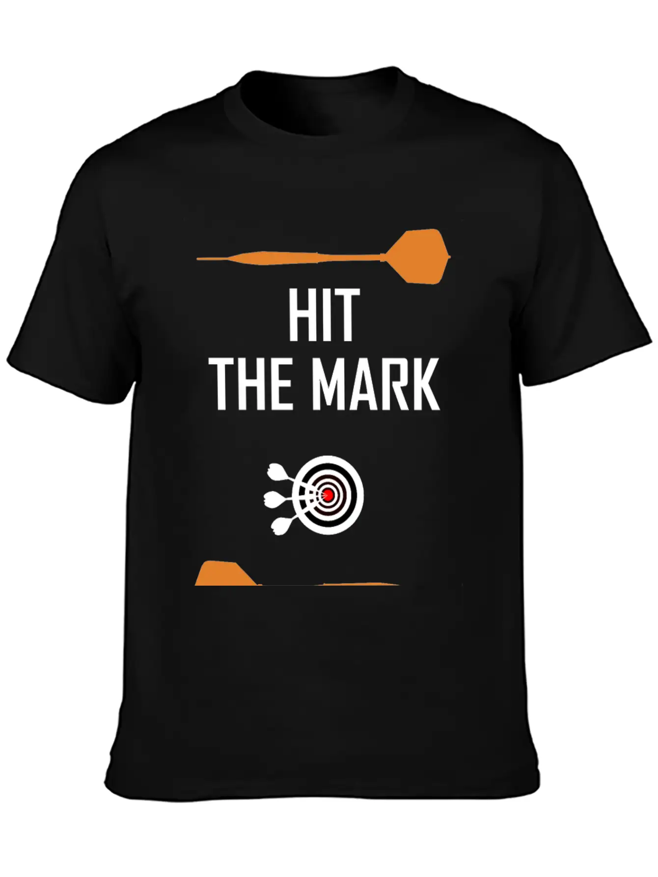 Hit The Mark ! Modern Fit Casual T-Shirt – Clean And Versatile Design