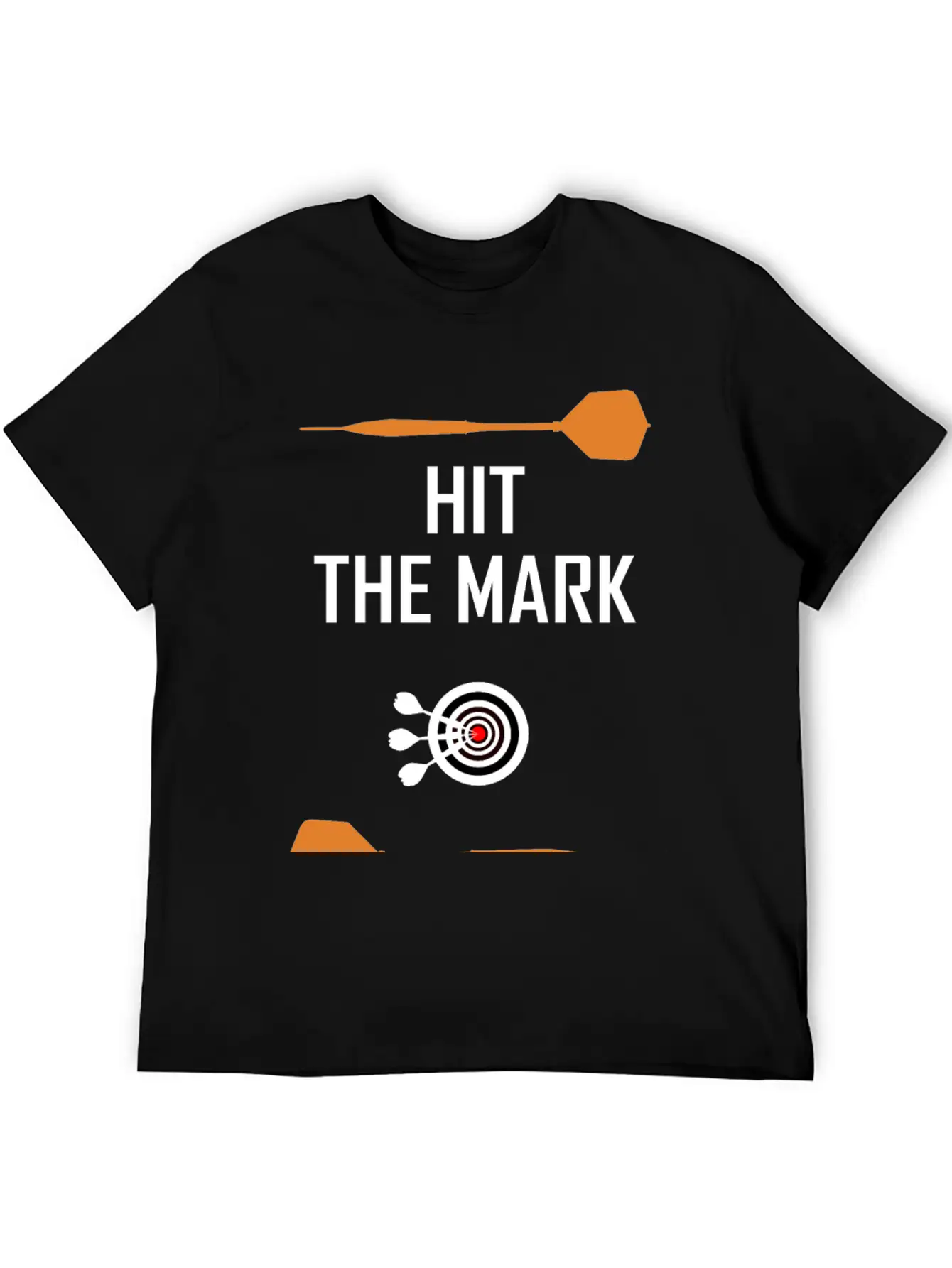 Hit The Mark ! Modern Fit Casual T-Shirt – Clean And Versatile Design