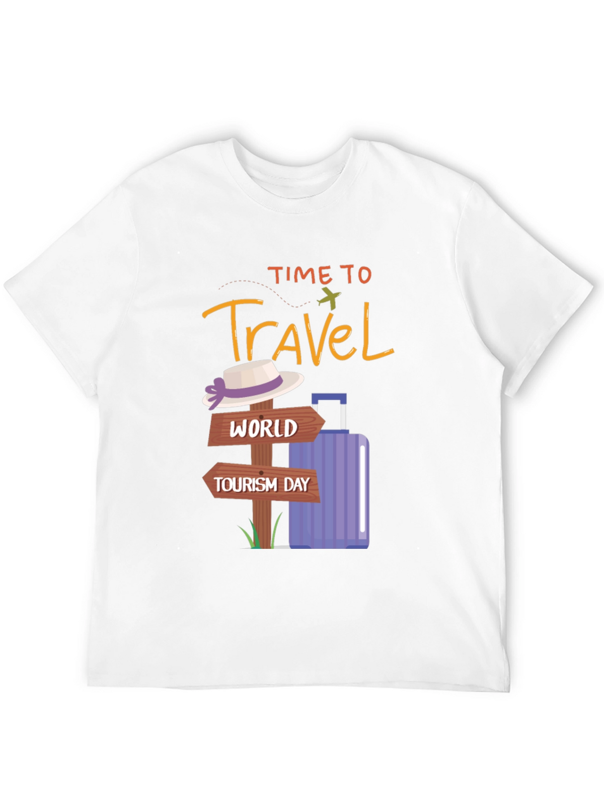 Time to Travel Graphic Tee - World Tourism Day
