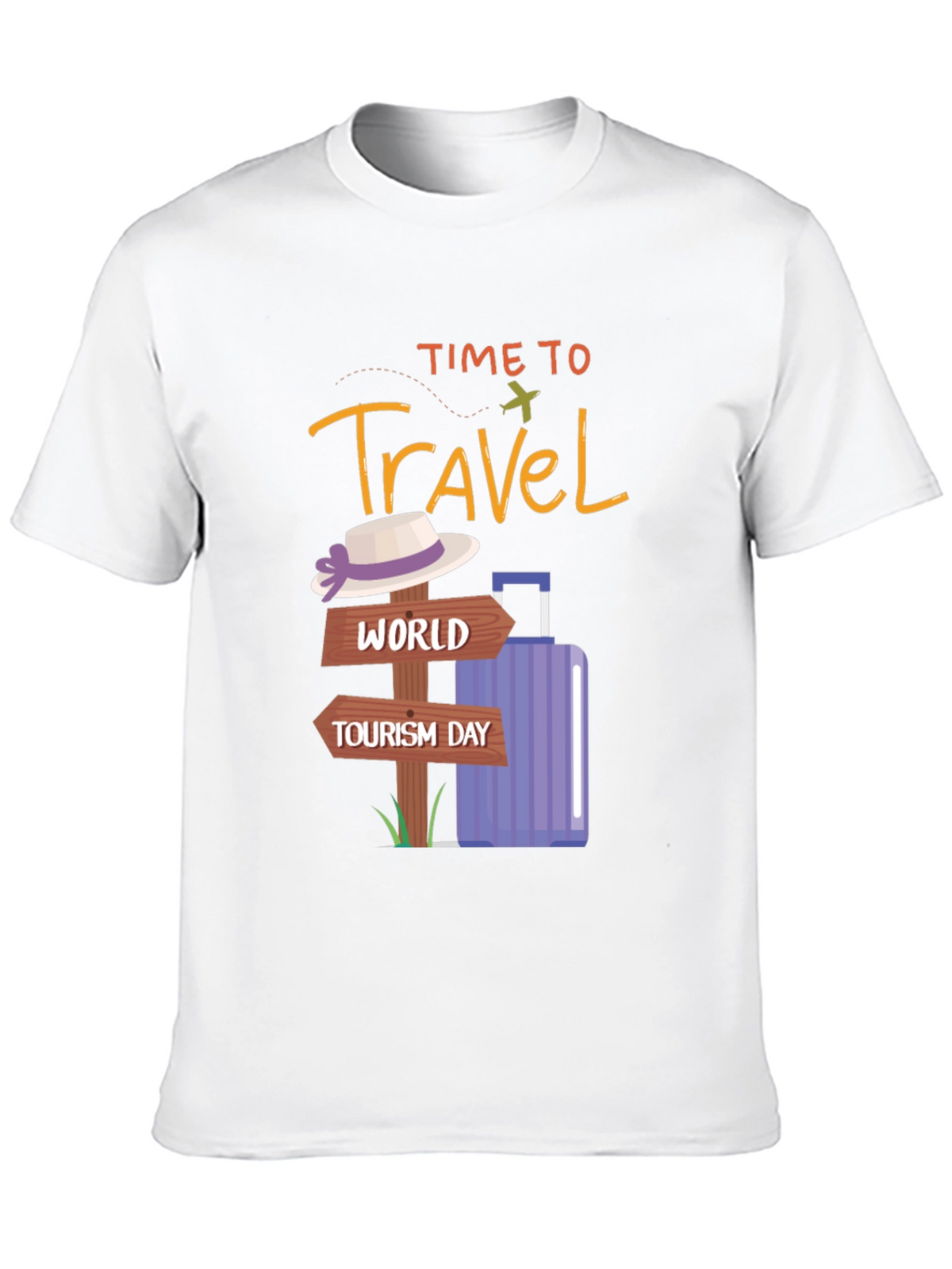 Time to Travel Graphic Tee - World Tourism Day