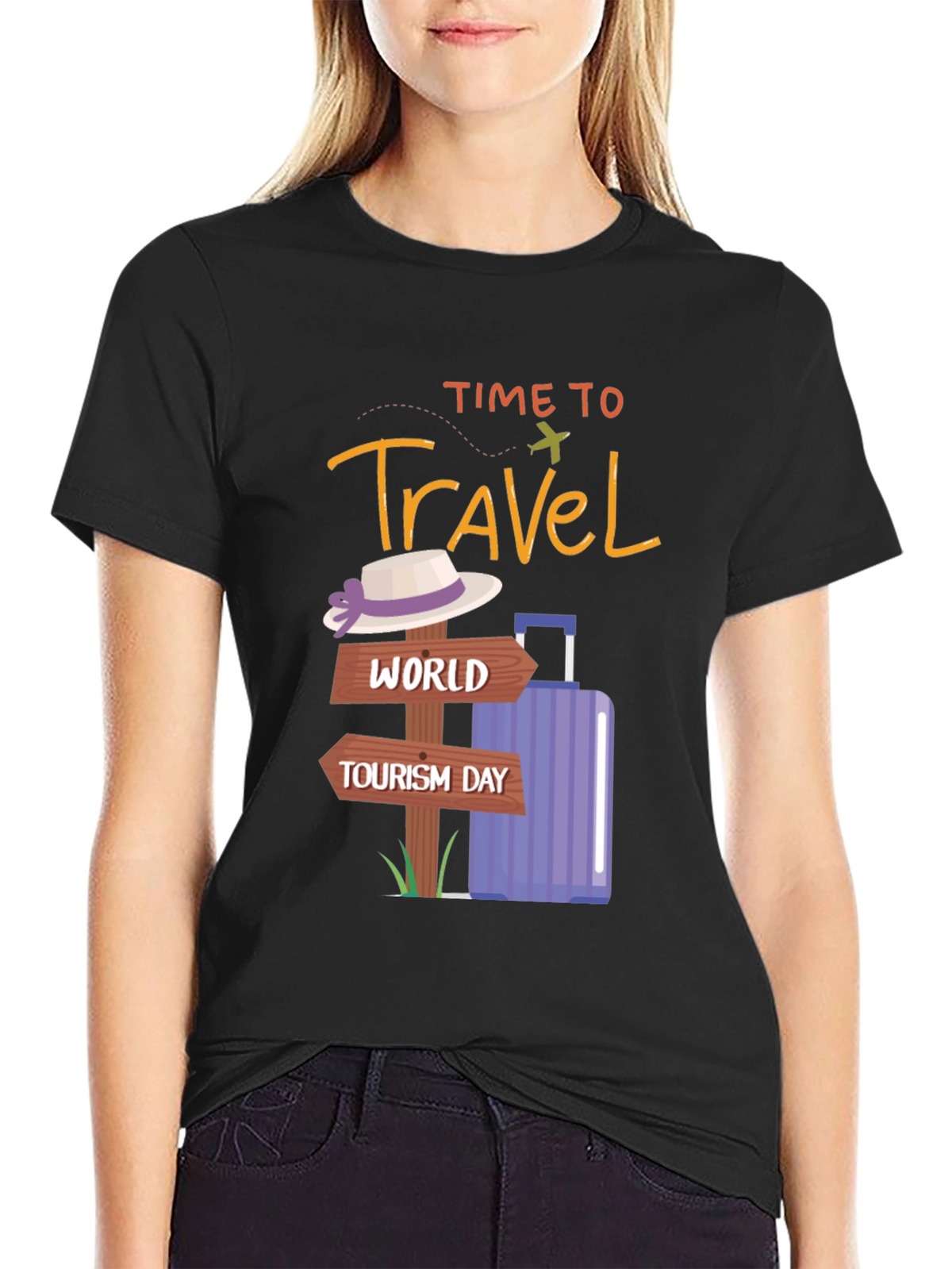 Time to Travel Graphic Tee - World Tourism Day