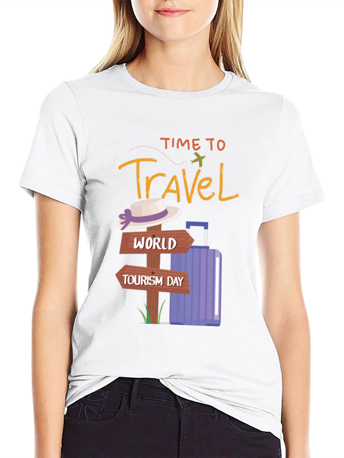 Time to Travel Graphic Tee - World Tourism Day
