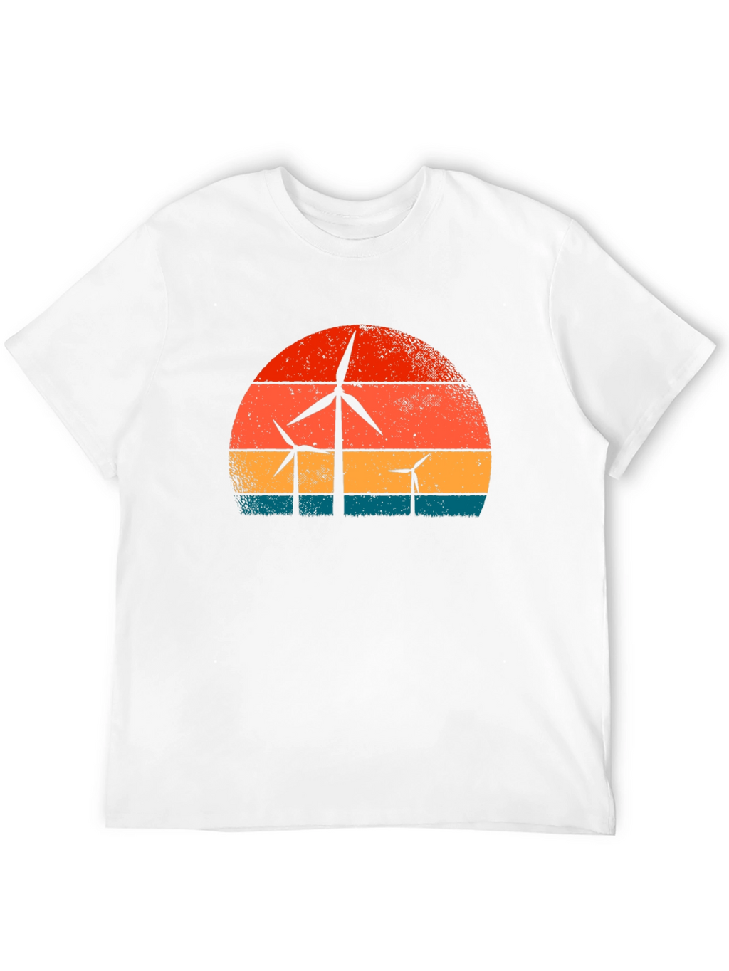 Retro Wind Turbine T-Shirt